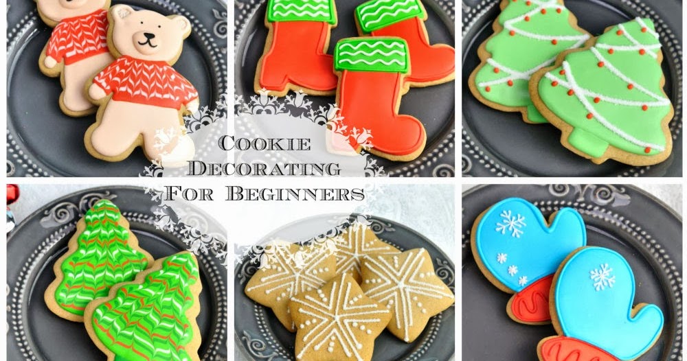 Haniela's Simple Decorated Christmas Cookies with Royal Icing