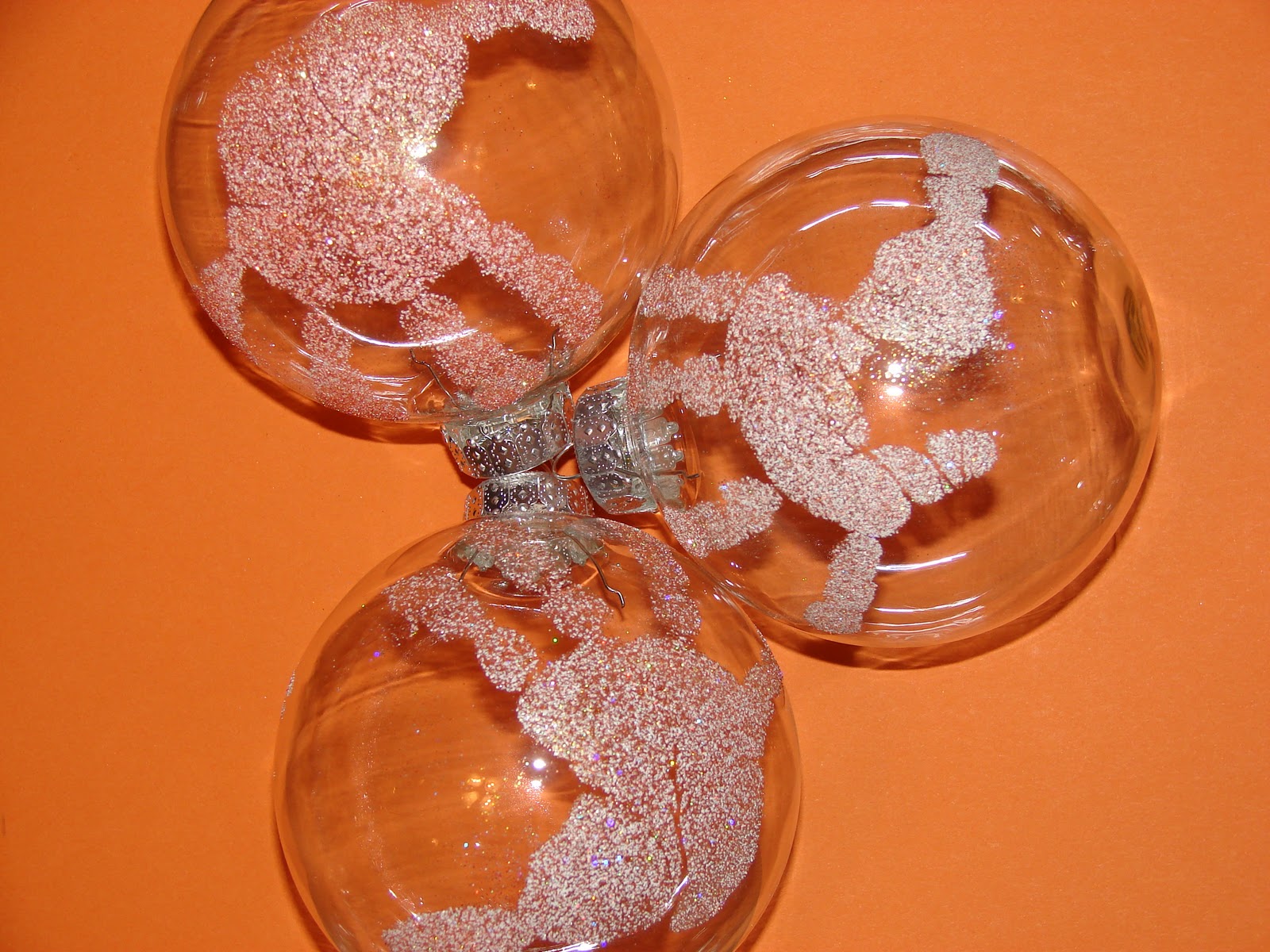 Chasing Chalk Handprint Ornaments