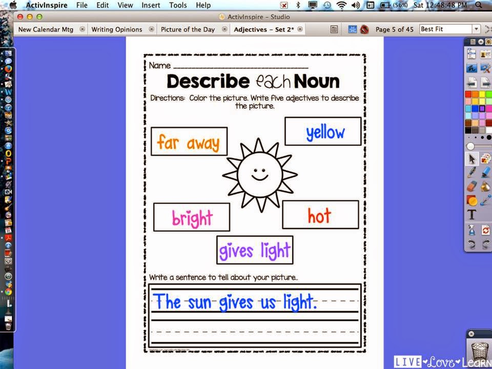 Let's Learn About Adjectives