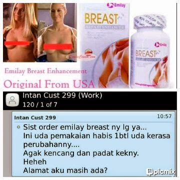 Bukti dan Testimoni Suplemen Pembesar Payudara Emilay Breast Enhancement Bukti dan Testimoni Suplemen Pembesar Payudara Emilay Breast Enhancement