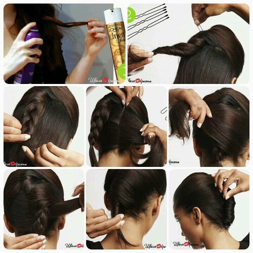 French Twist Hairstyle Step By Step B G Fashion