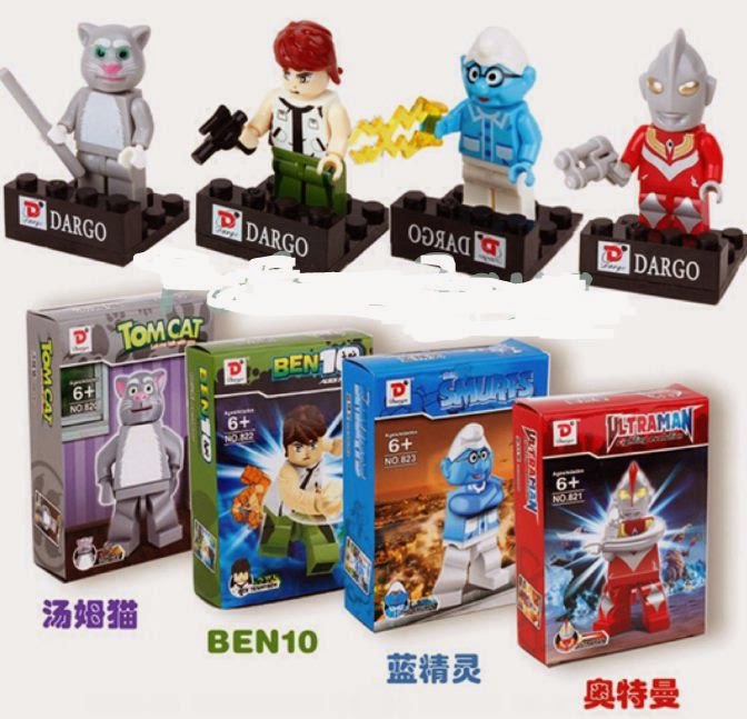 lego ben 10 minifigures