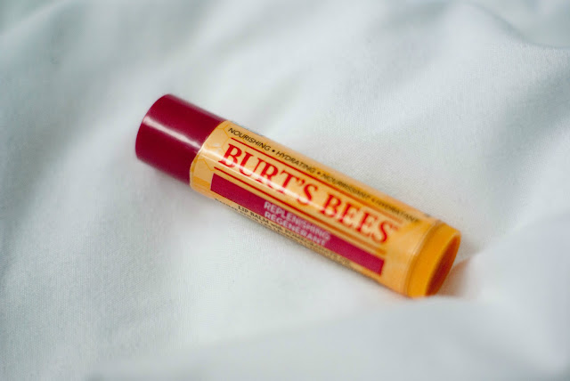 burts bees replenishing lip balm pomegranate