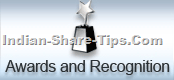 Best share market tips provider award in India