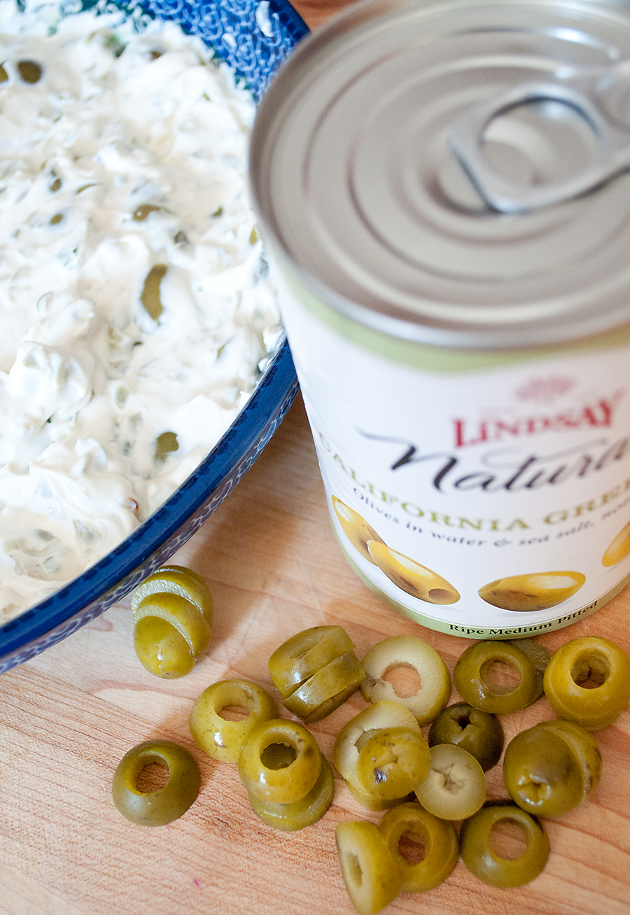 Lighter and Local Creamy Olive & Feta Dip