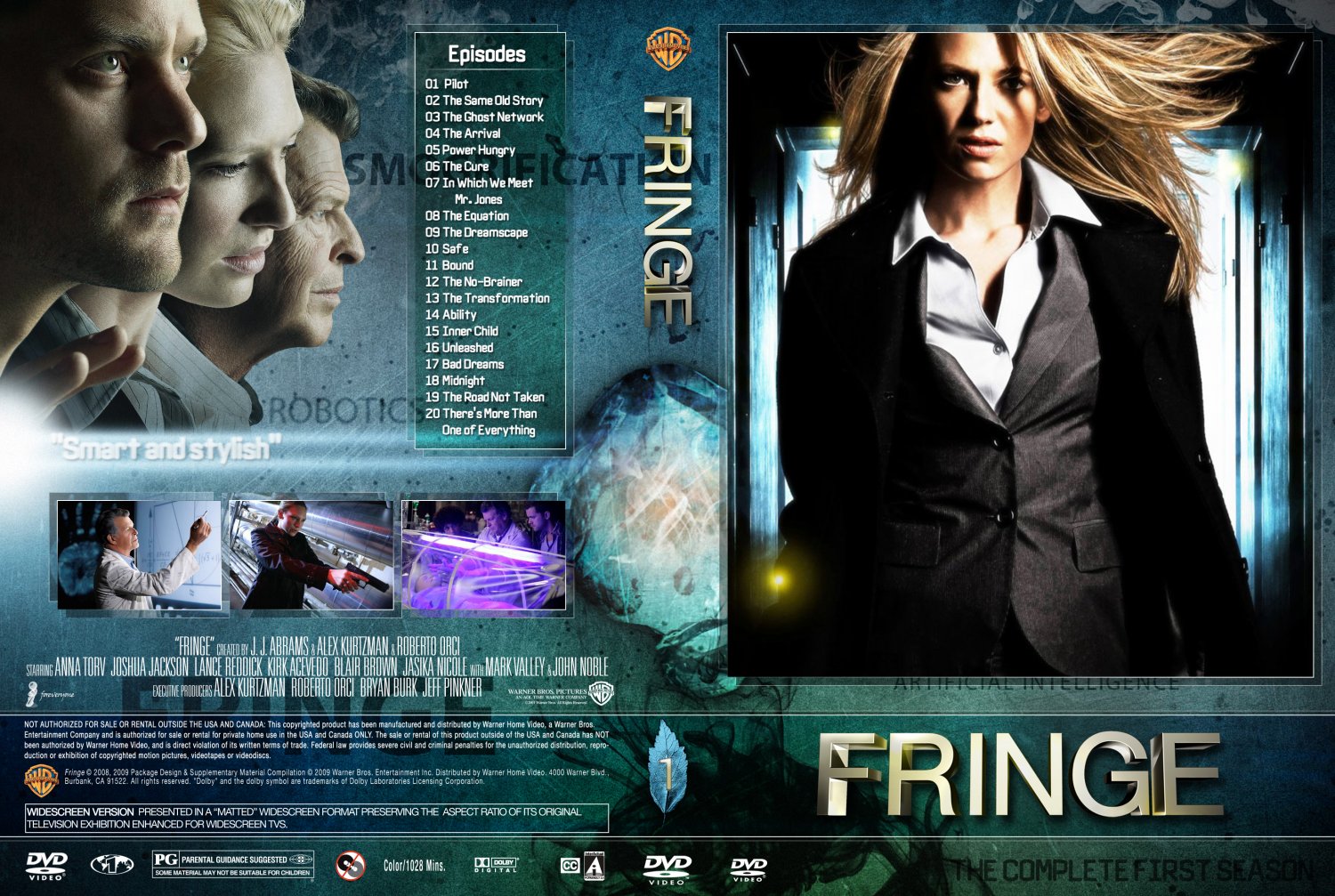 Best TV Series For You FRINGE SEASON 1 MKV 150 MB/EP