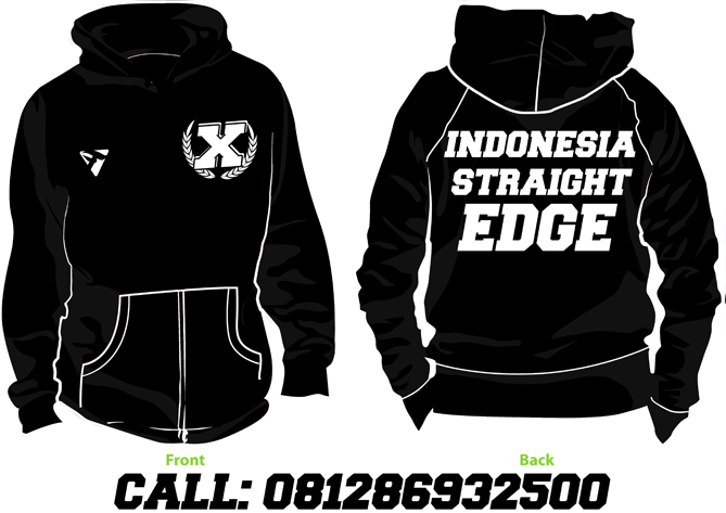 INDONESIA STRAIGHT EDGE HOODIE 