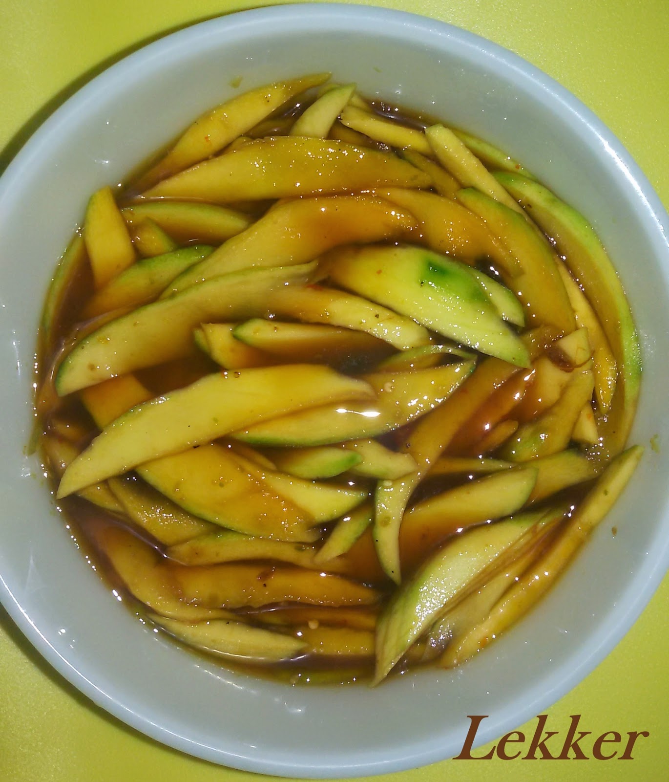 Lekker Rujak Mangga Manalagi