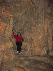 Inside a cave atgy Halong Bay. this thing was CAVERNOUS!- literally and figureatively :-)