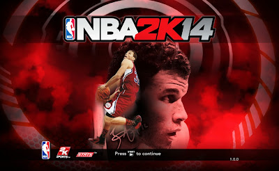 NBA 2K14 Blake Griffin Game Cover Screen Mod