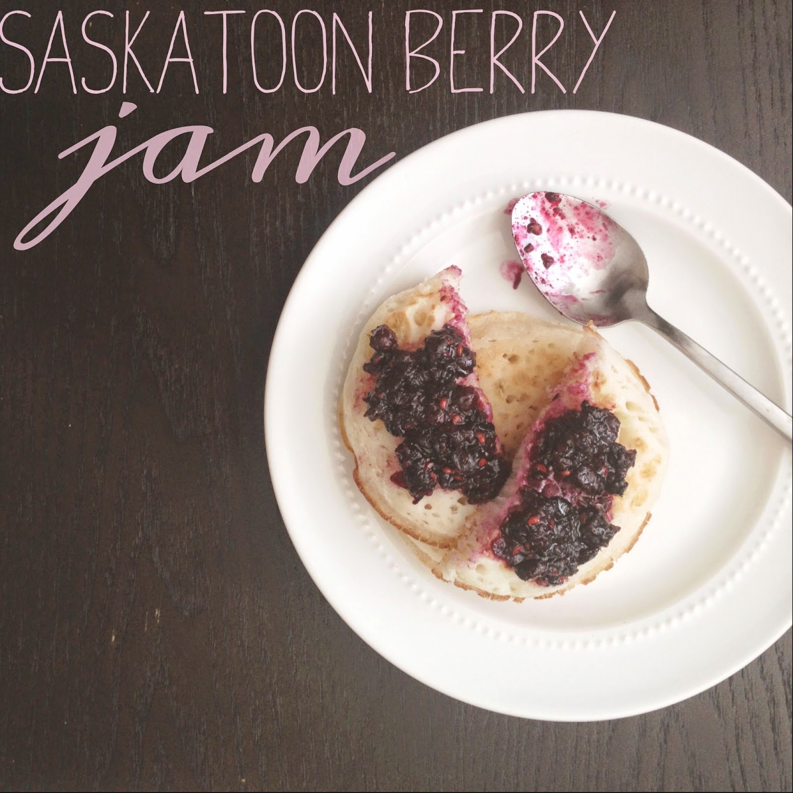 saskatoon berry jam