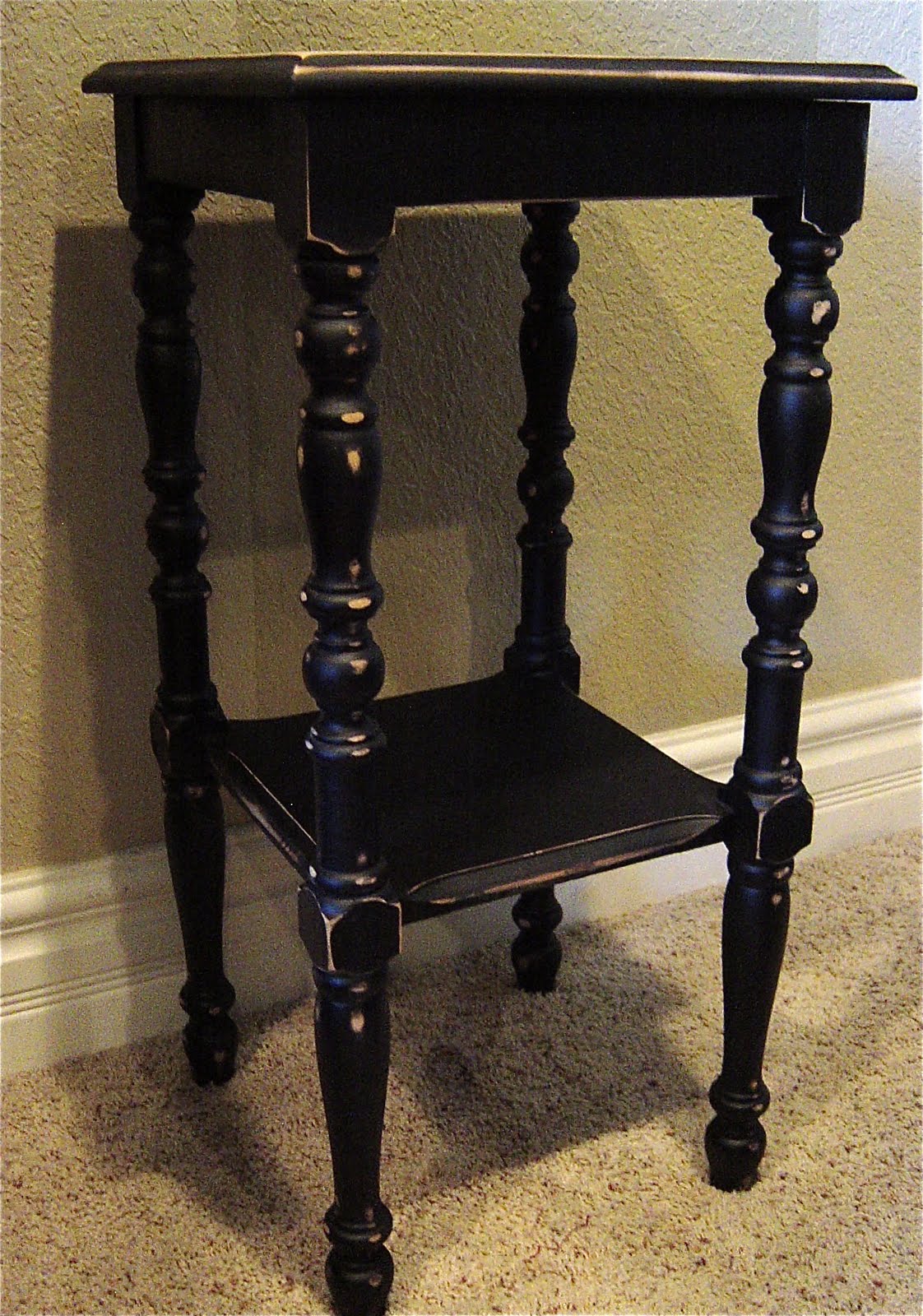 The Backyard Boutique by Five to Nine Furnishings Black Distressed