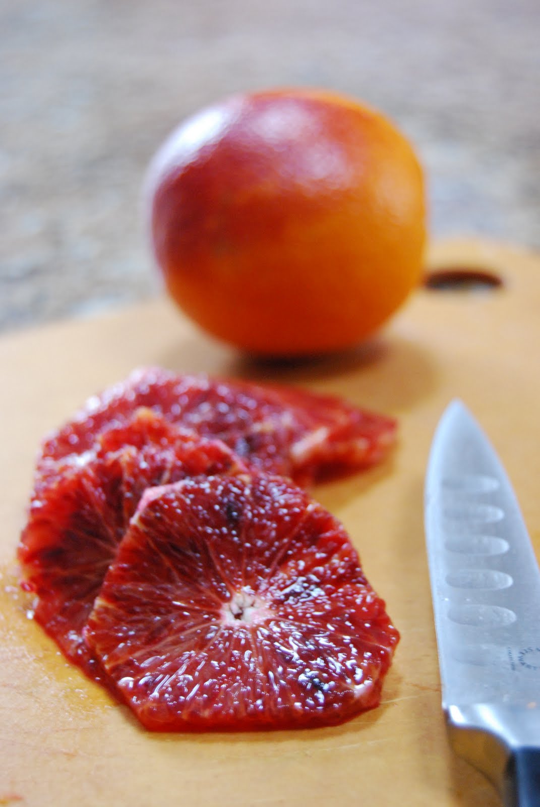 Flaky Blood Orange Tart