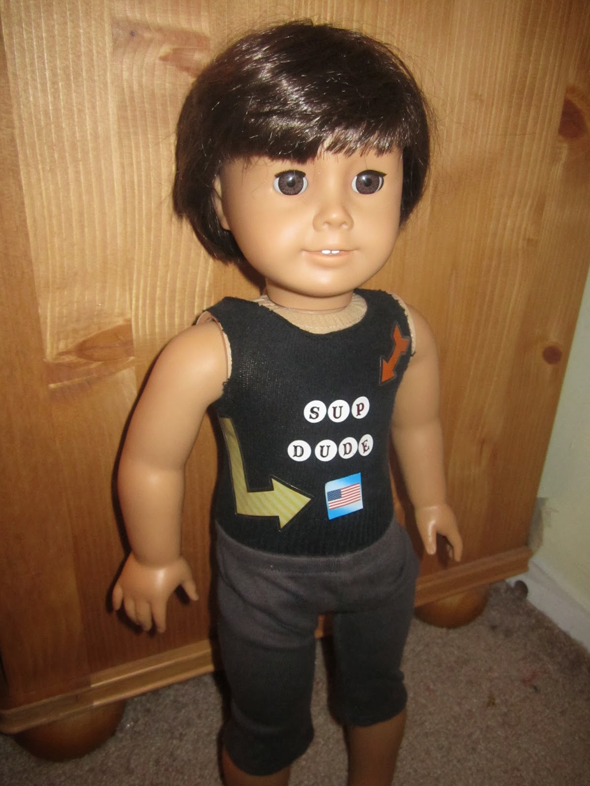 My American Girls and Me My American Boy Doll