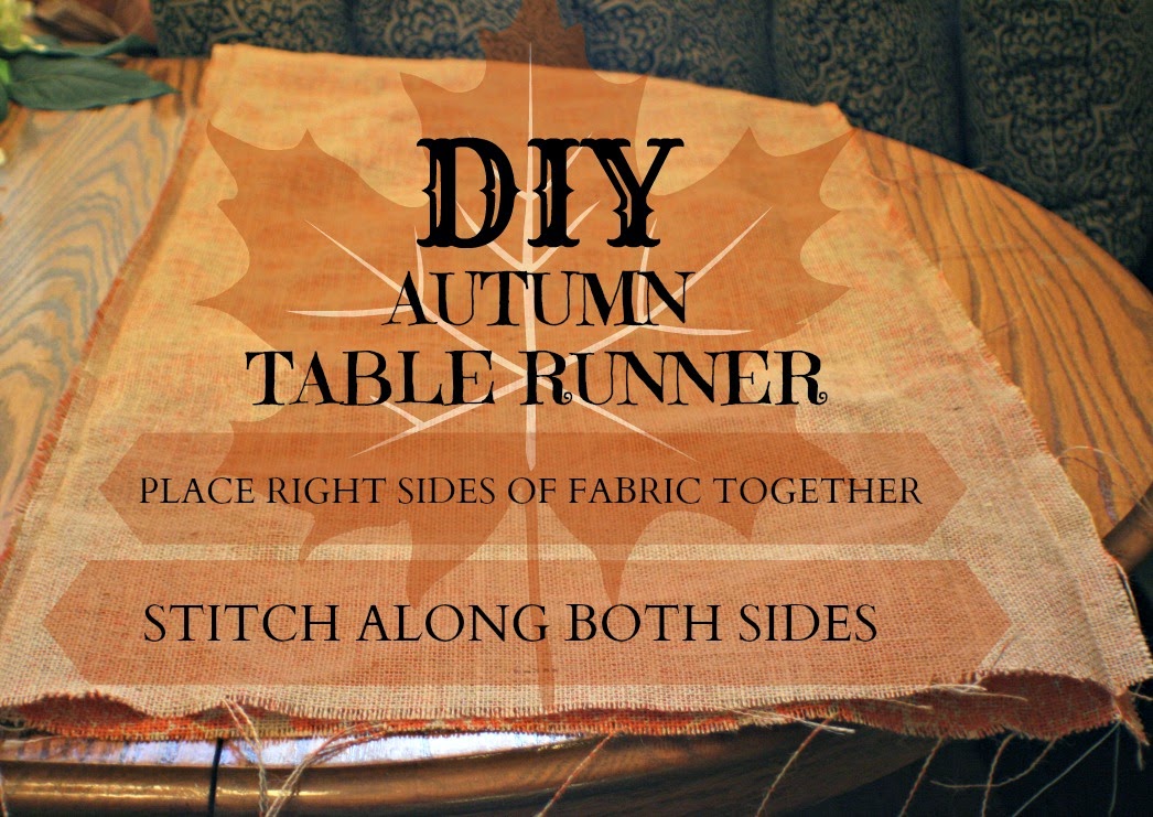 MarvinsDaughters DIY Autumn Table Runner