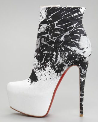 louboutin graffiti boots