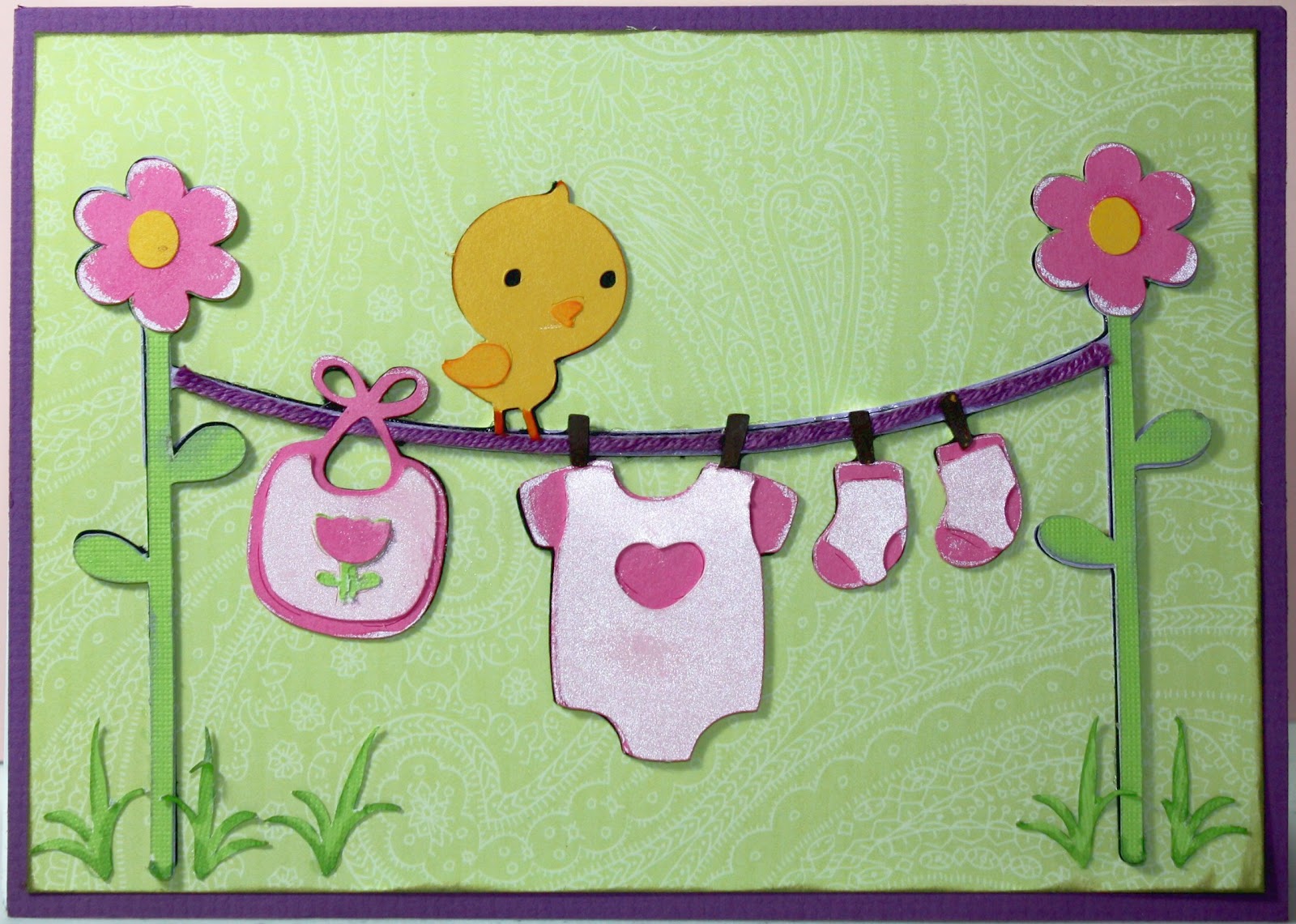 Pink Lady's Paradise Baby Girl Clothes Line