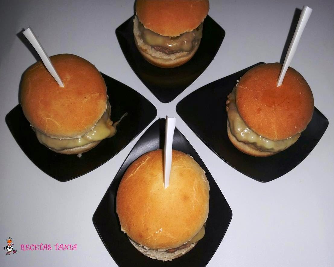 Minis Hamburguesas 
