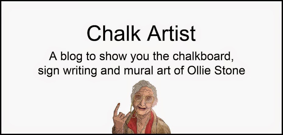 Chalk Artist by Ollie Stone