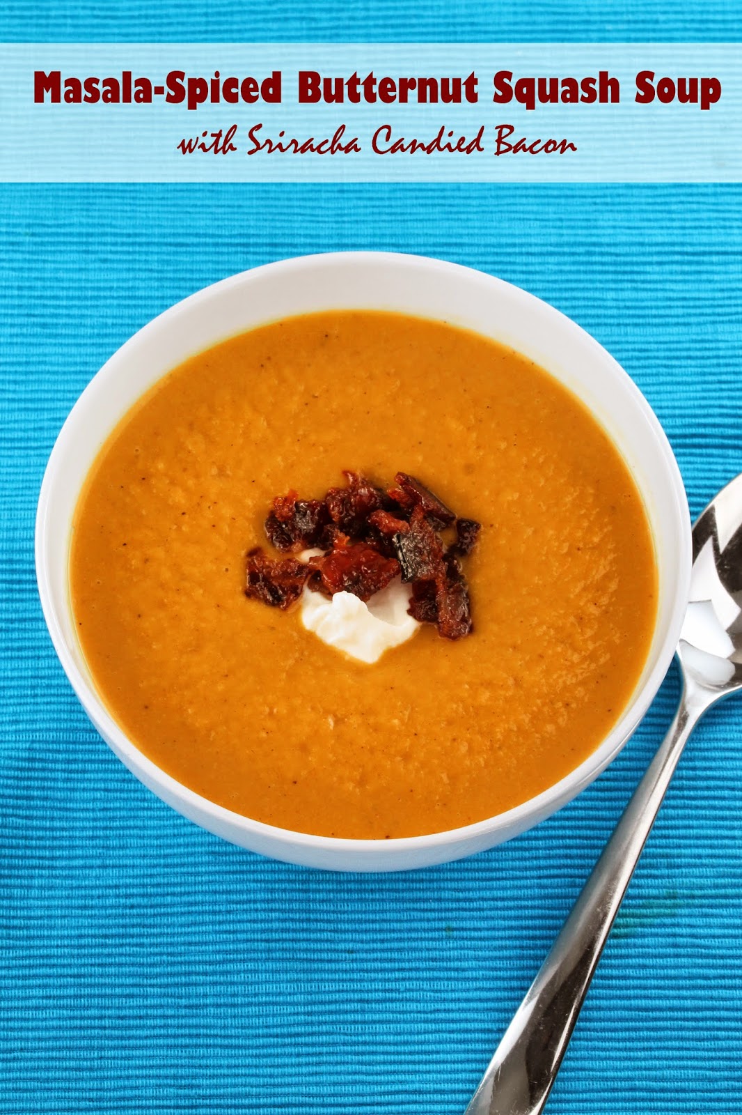 masala spiced butternut squash soup