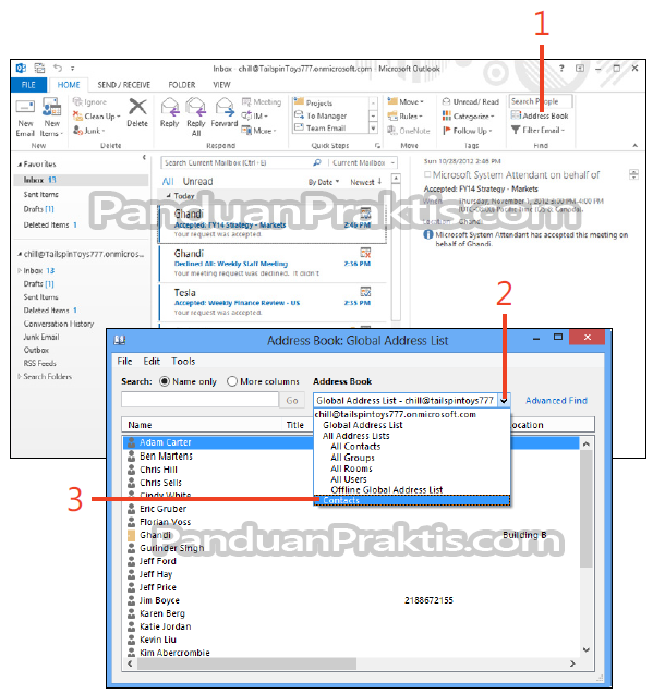 Cara Backup Address Book Outlook at Rachel Ennis blog