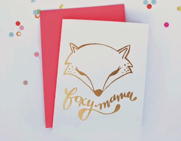 letterpress mothers day card ideas