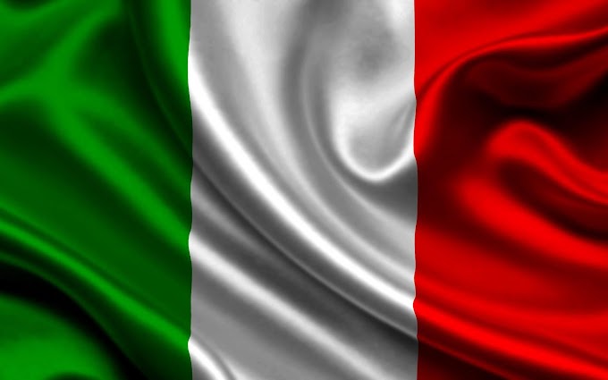 Foto van de vlag van Italië