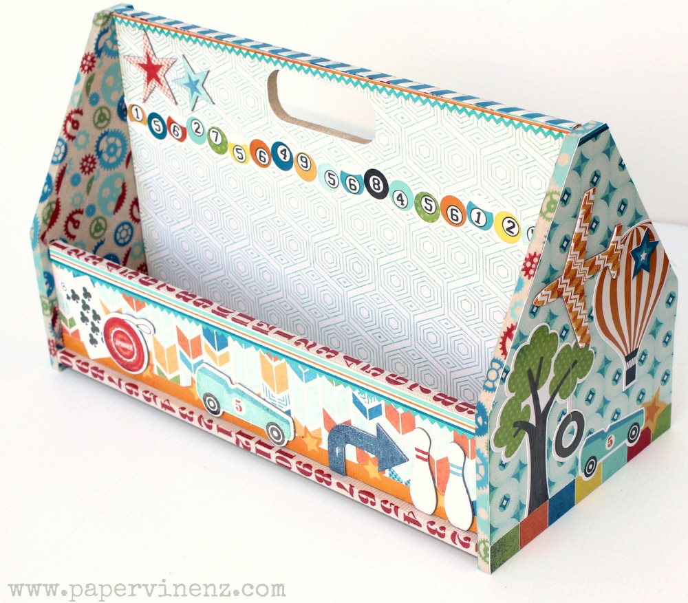 Boy's Tool Box (Kaisercraft & Echo Park) PaperVine
