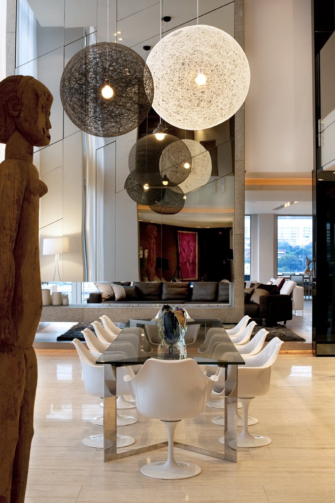 random lamp in white white random light pendant light cape dutch interior design