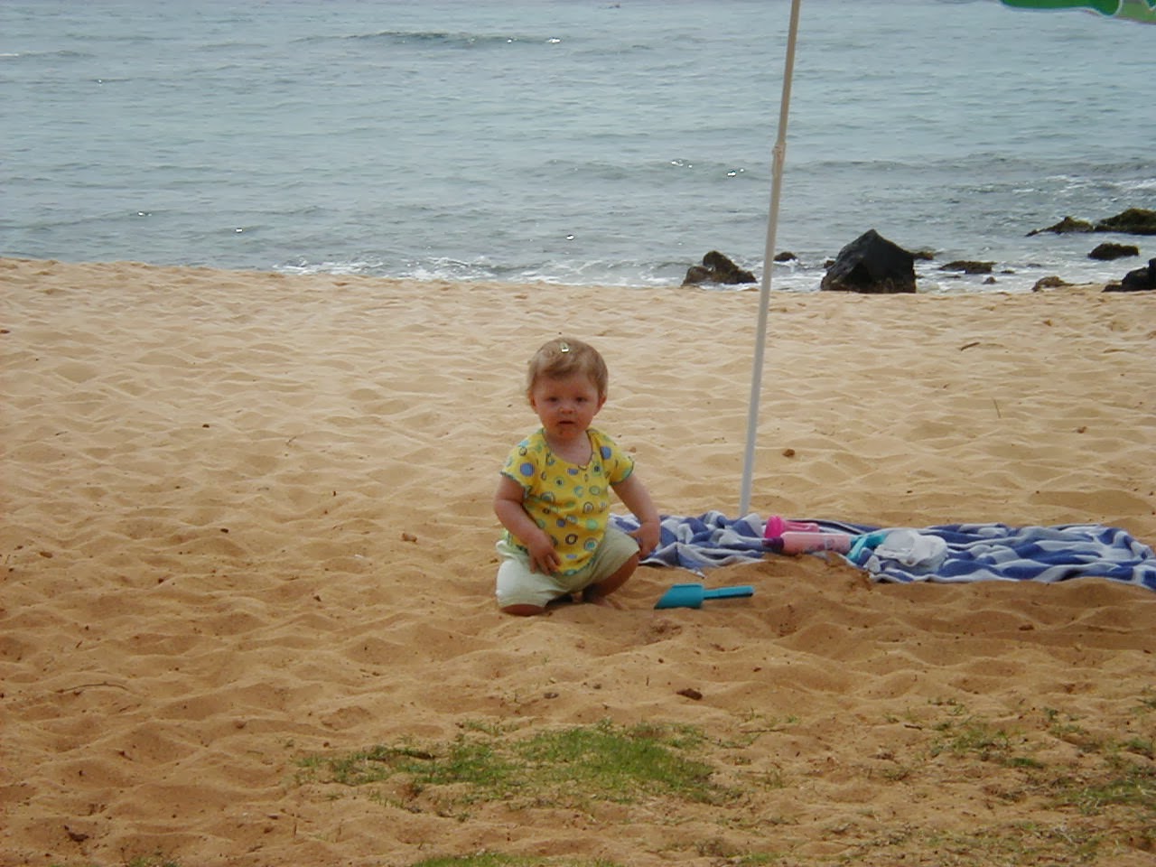 White sand beaches in Kauai