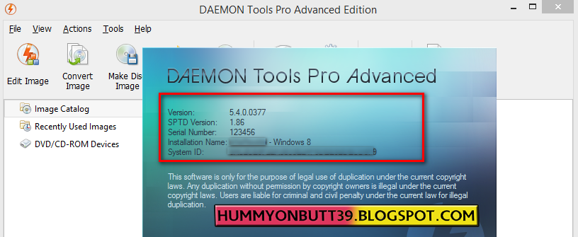 numero de serie para daemon tools lite 5.0.1