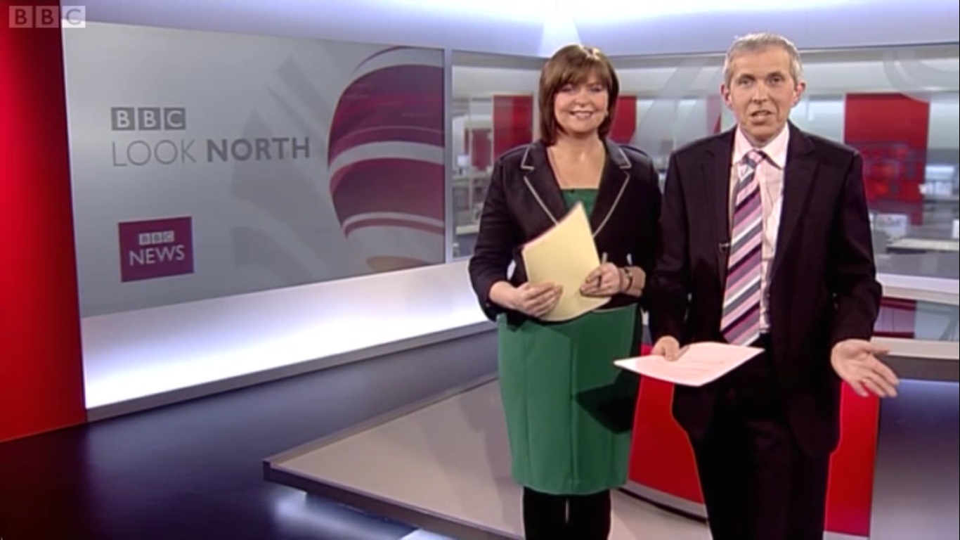 UK Regional News Caps Carol Malia BBC Look North (North East & Cumbria)