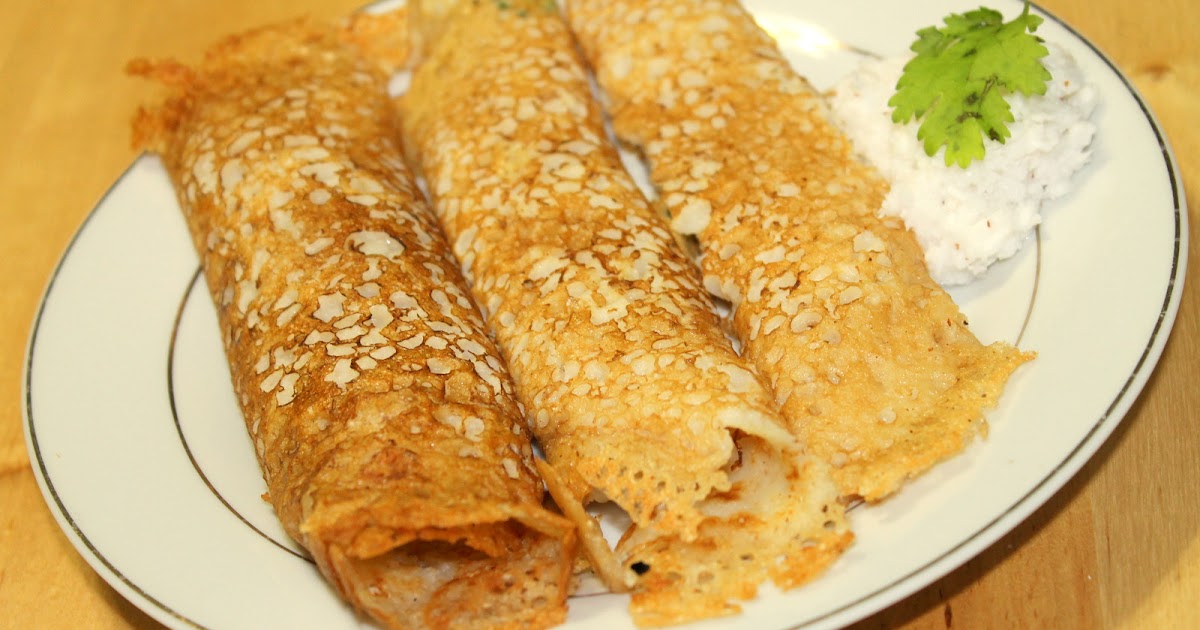 Curry And Beyond Instant Oats Dosa Savory Oat Crepes