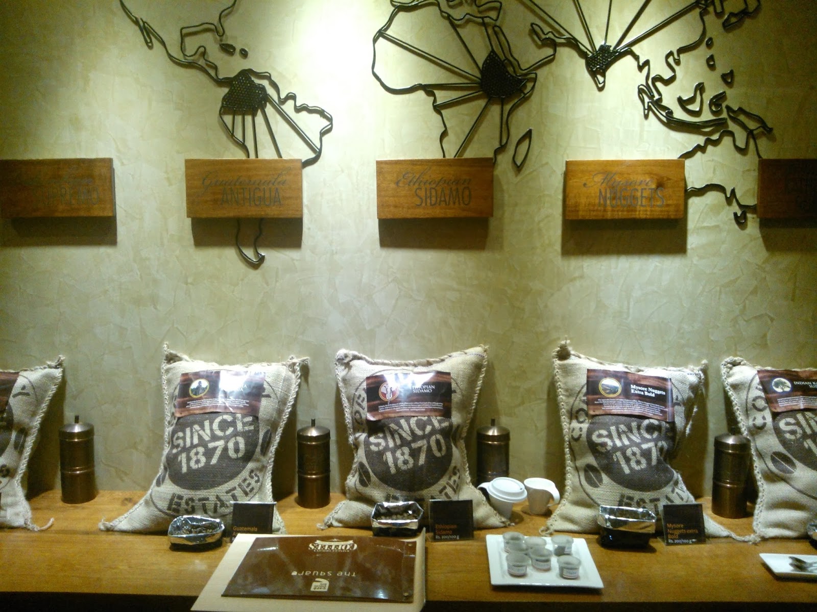 The Square, Cafe Coffee Day Chennai Foody