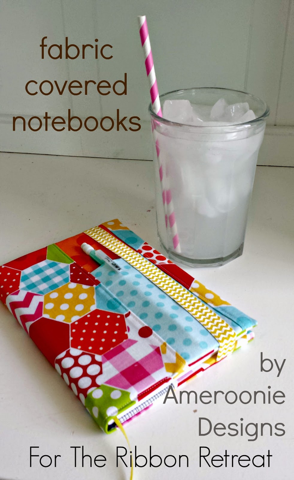 Ameroonie Designs Fabric covered notebooks