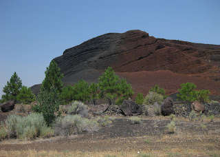 Red rock lava flow, Lassen Bench, CA