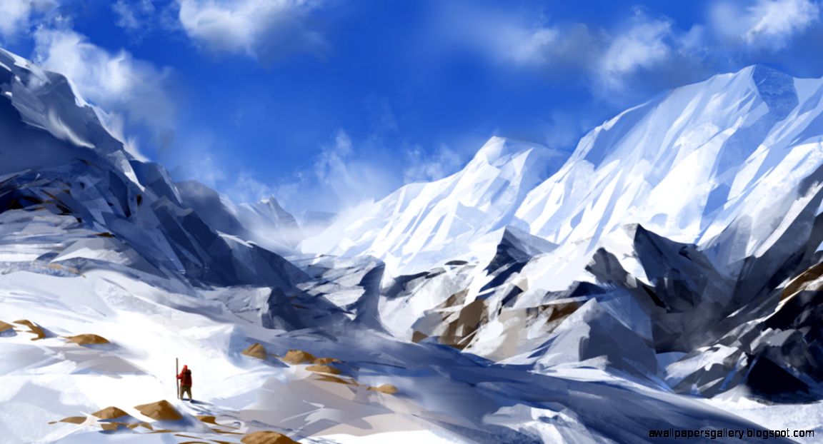 Snowy Mountains by JoakimOlofsson on DeviantArt Snowy Mountains by JoakimOlofsson on DeviantArt
