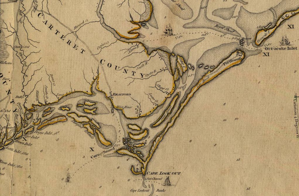 Beaufort, North Carolina History White House and Hammock House