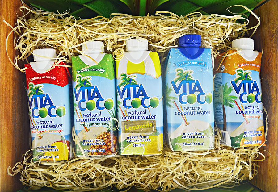 Vita Coco, peach and mango, pineapple, lemonade, natural, orange, tropical, healthy, fit, staying hydrated