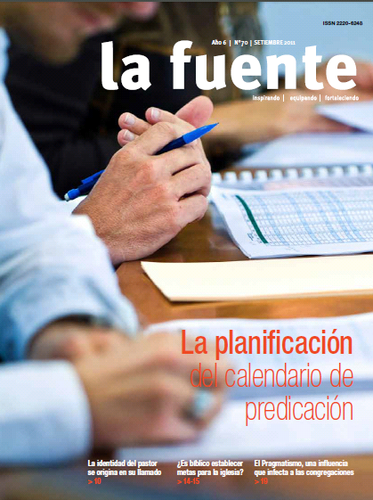 La planificación del calendario de predicación | Revista La Fuente