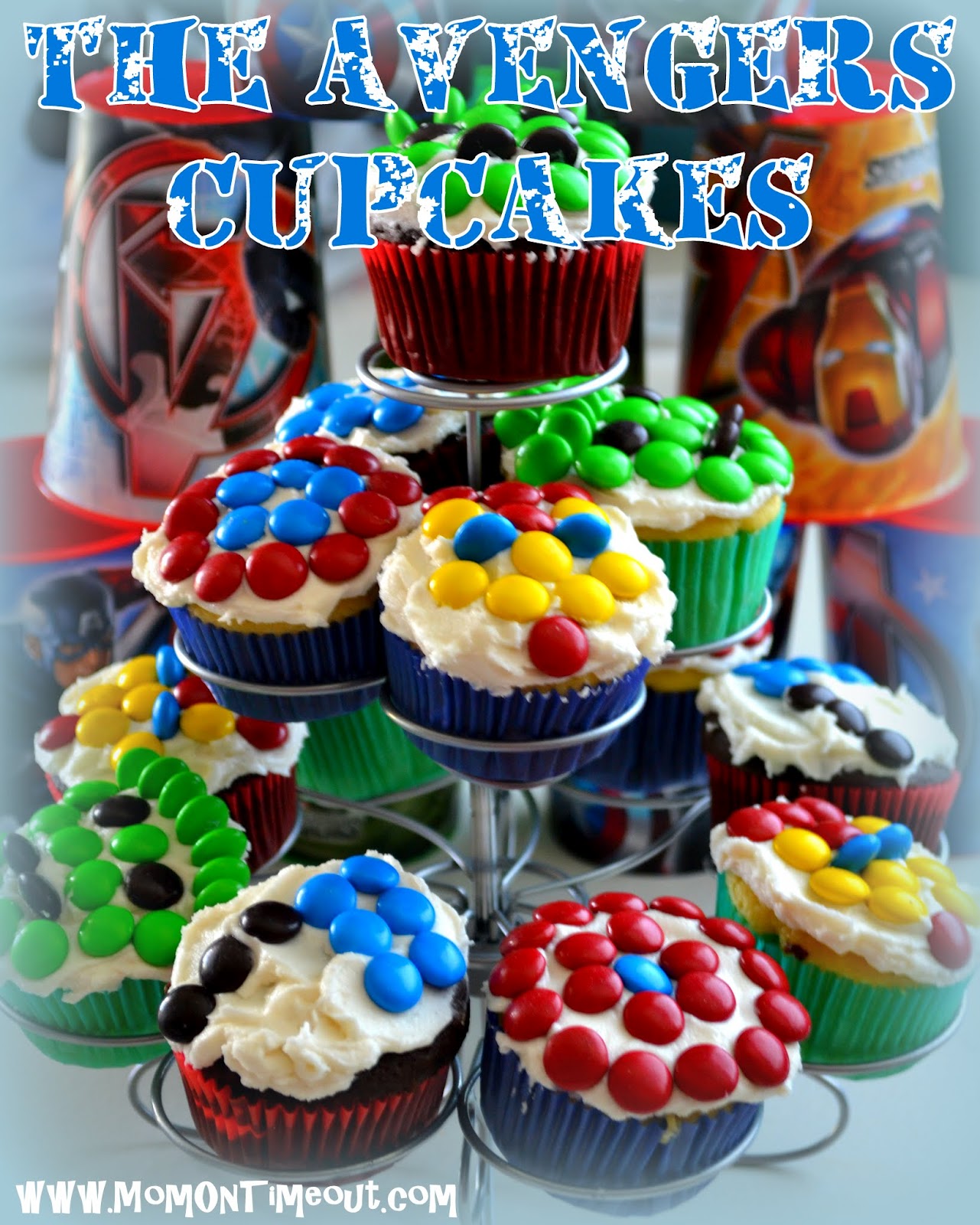 The Avengers Cupcakes Mom On Timeout