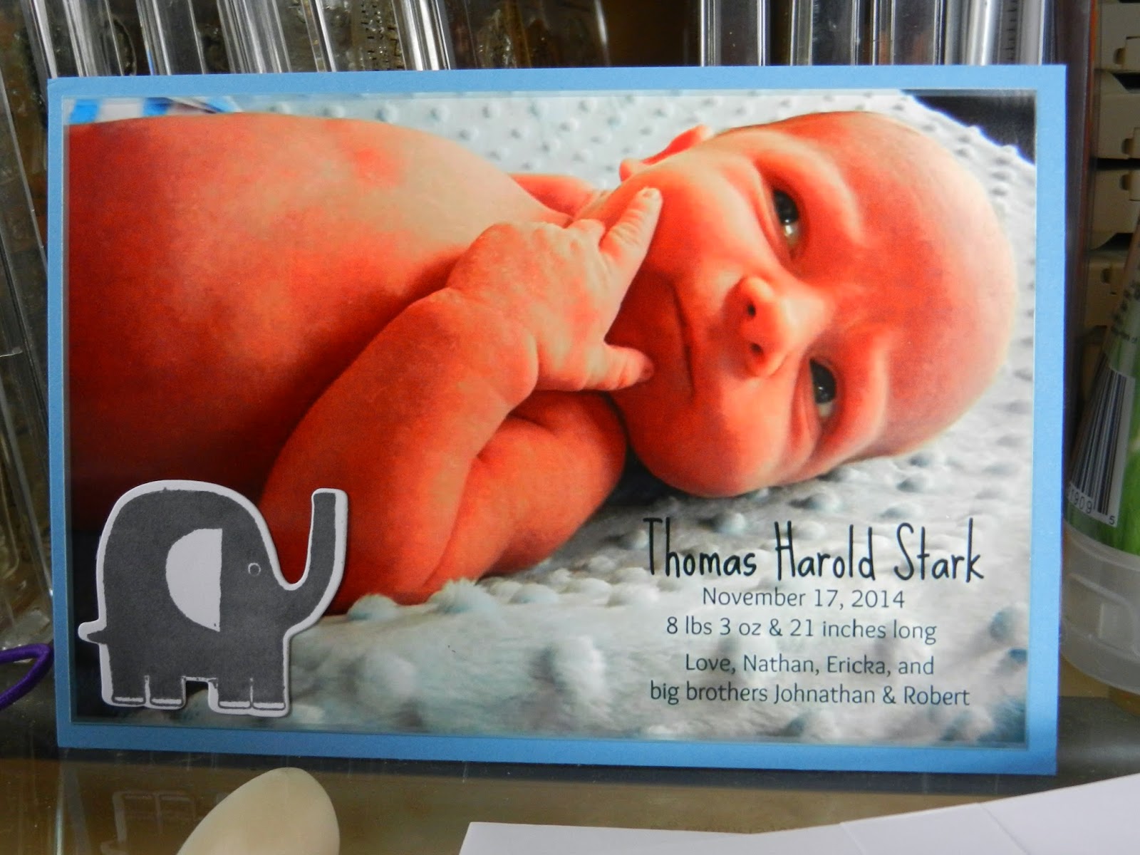 Furloughed Time Birth Announcements