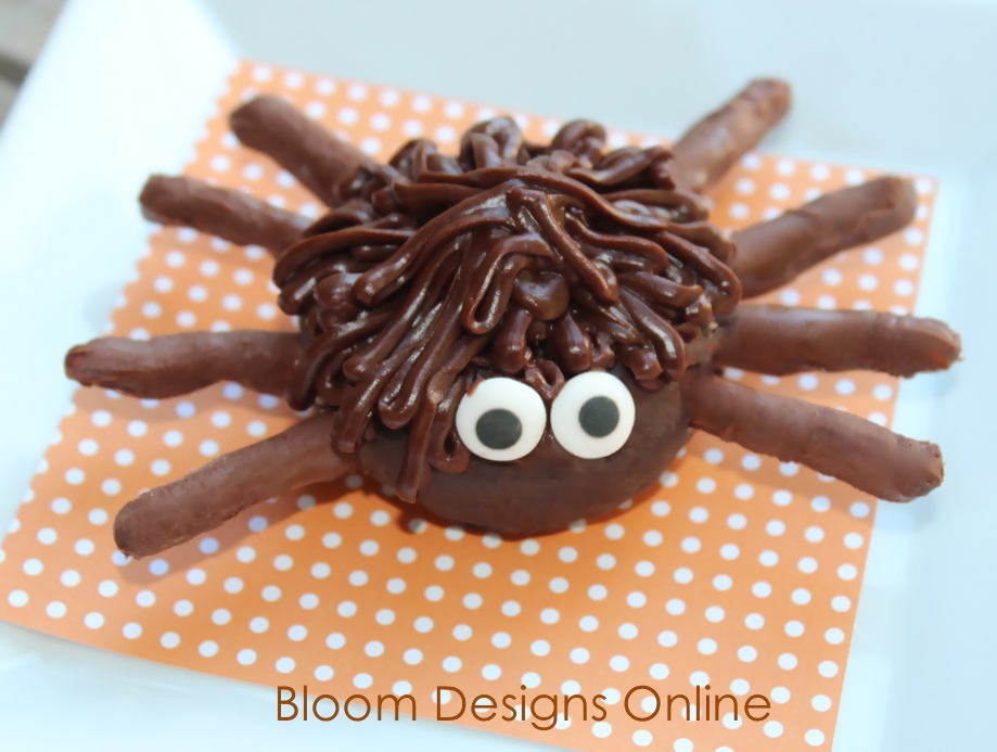 Make It Monday Spider Donuts Bloom Designs