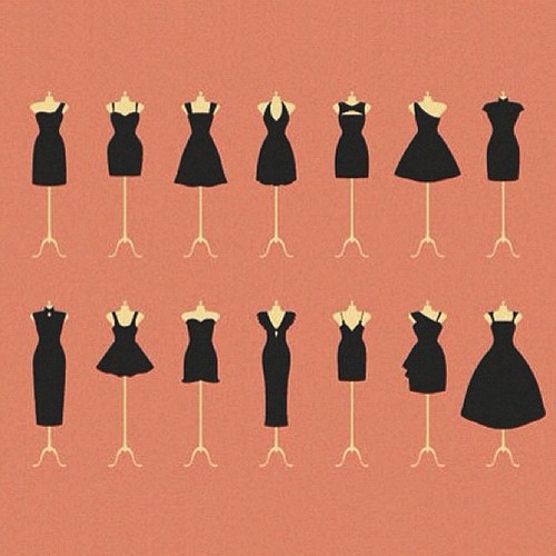 Cute Classy Black Dress Vogue Collector