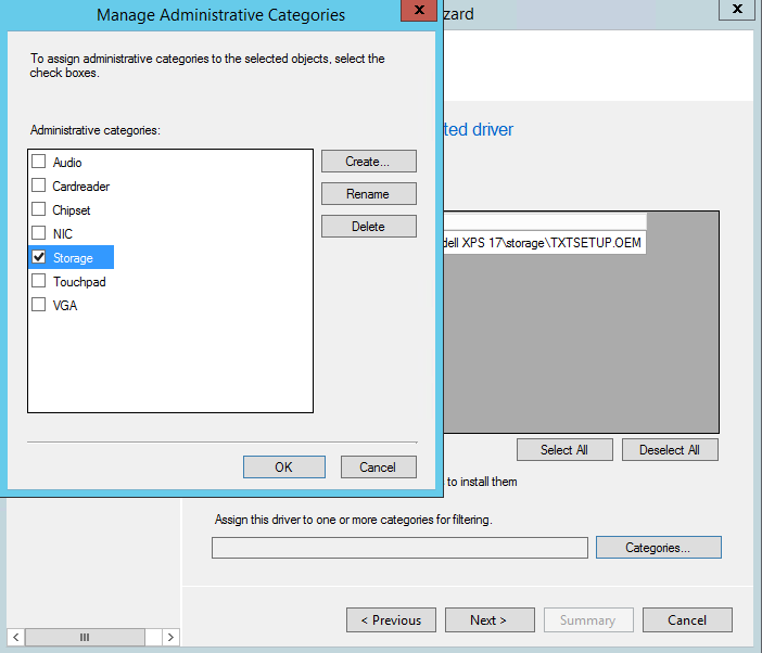 ITImmensa Howto Create a Driver Package in SCCM 2012 R2