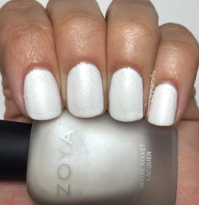 Zoya Matte Velvet Holiday; Aspen Zoya Matte Velvet Holiday; Aspen