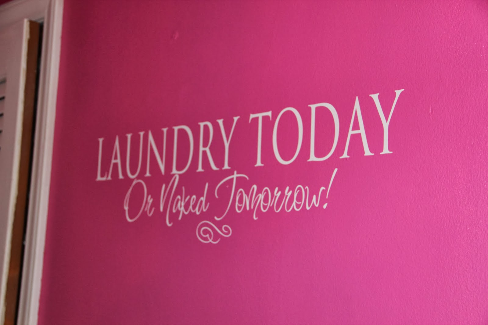Create. Cook. Teach. Pink Laundry