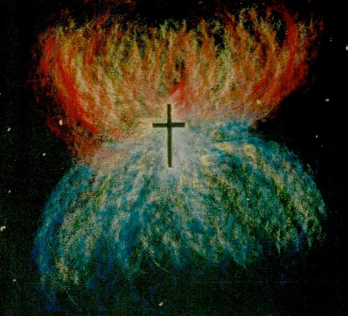 Cross and Nebula (Pastel)