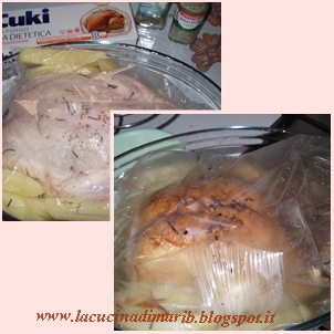 La cucina di Mari: Pollo al saccoccio cuki