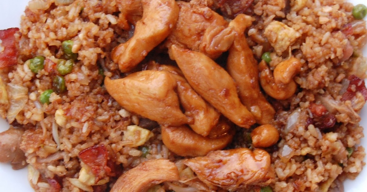 Cassie Craves Honey Teriyaki Chicken with Bacon Fried Rice